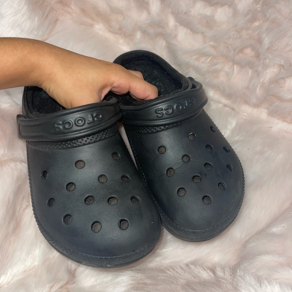 Fuzzy Crocs